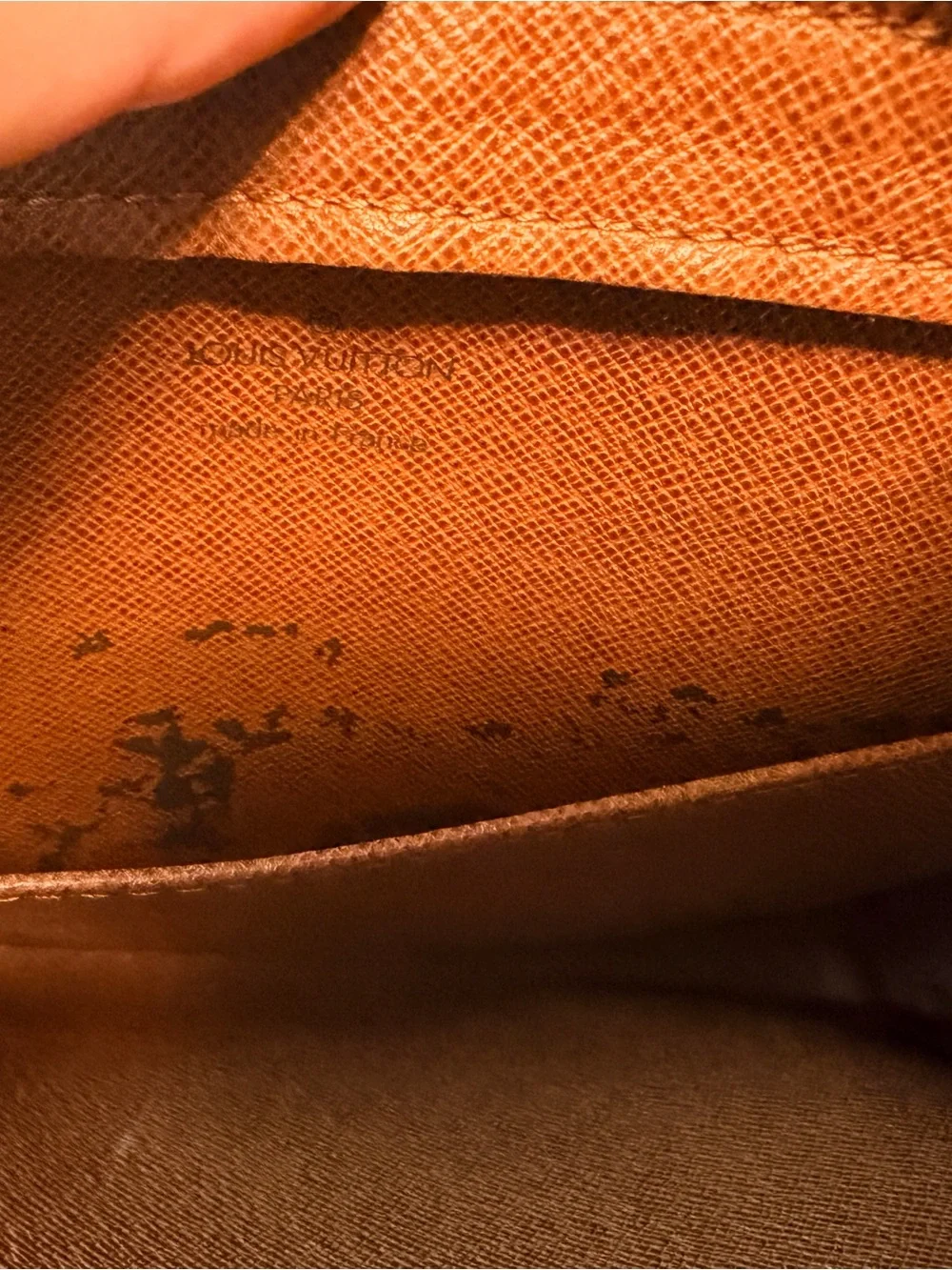 Louis Vuitton Monogram Canvas Wristlet Clutch - Brown/Gold